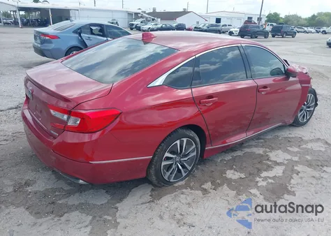 2021 Honda Accord Hybrid Ex-L from USA, damaged, VIN 1HGCV3F5XMA005677